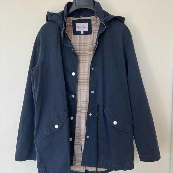Steven Alan - Classic Navy Rain Jacket - Picture 1 of 9
